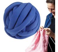 Fil de coton épais - Fil géant pour bricolage - Fil Jumbo doux et lavable - Accessoire de tricot idéal pour couvertures, décoration de la maison, projets et tricot à la main