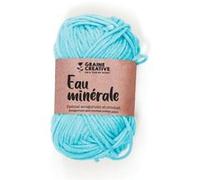 Graine créative Fil de coton spécial crochet et amigurumi 55 m – bleu clair G