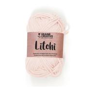 Graine créative Fil de coton spécial crochet et amigurumi 55 m – rose clair (Rose G)