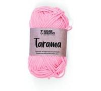 Graine créative – Fil de coton – spécial crochet et amigurumi – 55 m – vieux rose Rose G