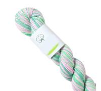 Fil de coton teint à la main doux naturel pour tricots écharpes facile à utiliser fil de coton teint à la main naturel