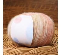 Fil De Couleur Dégradé Teint Dans L'espace, Fil De Pull Châle Tricoté À La Main,N04,8 Pièces