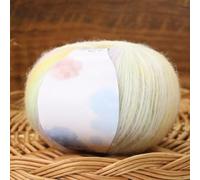 Fil De Couleur Dégradé Teint Dans L'espace, Fil De Pull Châle Tricoté À La Main,N09,4 Pièces