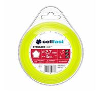 Fil de coupe - Cellfast - Débroussailleuse - Fil trempé avec aluminium - Haute résistance - Longue durée de vie