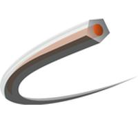 Husqvarna Fil pour débroussailleuse CoreCut 597669231 3 mm/56 m Orange/translucide