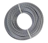 Fil de coupe de rechange 24 m pour Bosch F016800462 ART 24 27 30 36 Li pour remplir les bobines de débroussailleuse Diamètre 1,65 mm