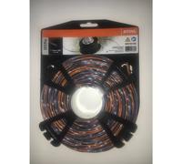 Fil de coupe en carbone STIHL 9304303 2,4 mm x 70 m en croix CF3 Pro
