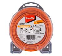 Makita Fil de coupe Four Leaf 2,4 mm, 15 m - E-01797