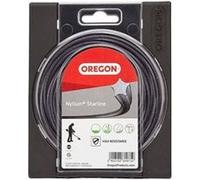 Oregon Fil de débroussailleuse Nylon Étoile 2mm, Coupe herbes hautes, mauvaises herbes, végétation dense, Fil nylon haute résistance, compatible avec modèles standards, 2.0mm x 15m (581222)