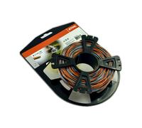 Stihl 00009304301 Fil de coupe cruciforme avec partie carbone, 00009304301, Orange
