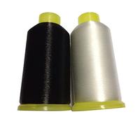 Fil de couture en nylon 2 pcs de fil invisible mono-filament 0 1 mm quilting (blanc + noir)