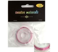 Fil de cuivre 0,3mm 10 mb rose