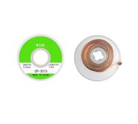 Fil de cuivre à dessouder de 1,5 m pour réparation de circuits imprimés - Absorbeur d'étain de précision pour électronique (3,5 mm)