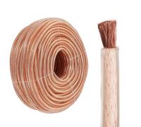 Fil De Cuivre De Mise À La Terre De 2,5 Mm² À 35 Mm² Avec Isolation PVC, Fil Souple Ignifuge Monoconducteur De 320 Pieds Avec Ruban Isolant, for Panneaux Électriques, Chemins(10.00 mm²)