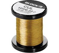 Fil de cuivre émaillé BLOCK CUL 500/0,63 Ø extérieur (sans vernis isolant): 0.63 mm 165 m 0.50 kg