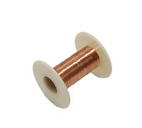Fil de cuivre laqué, isolé, bobine de cuivre, 0,1 mm, 100 m