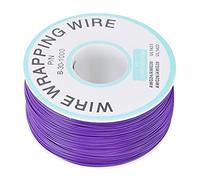 Fil de cuivre, ligne de connexion électronique de fil de soudure de résistance à hautes températures pour des écrans d'affichage à cristaux liquides pour des cahiers de soudure pour des(Violet)