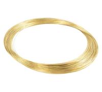 Fil de cuivre pour l'enroulement des fils, Fil de laiton massif nu 0,7/0,8/0,9/1 mm diamètre et 5 m longueur for la fabrication bijoux, l'artisanat, l'électricité l'industrie(0.8mm*5m)