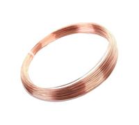 fil de cuivre pur, Soudure au cuivre, fil émaillé, nu en rouge T2(2mm*10meters)