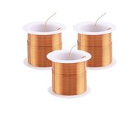 fil de cuivre pur, Tianwandong 1 bobines de fil cuivre 0,04-0,51 mm Câble Fil électromagnétique émaillé bobinage en(0.13mm 100meters)
