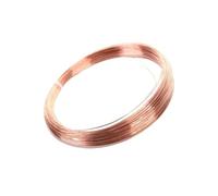 Fil de cuivre rouge T2 cuivre pur fil de cuivre nu massif plusieurs options de diamètre 0.5-5mm pour usage industriel(0.8mm-5meter)