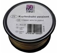 Fil de cuivre TRU COMPONENTS 1515006/40 1562121 Ø extérieur (sans vernis isolant): 0.60 mm 40 m