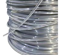 Fil de débroussailleuse carré en nylon 2,4 mm x 15 m, corde robuste pour débroussailleuse à essence et électrique, ligne de tonte à faible bruit pour aménagement paysager de jardin