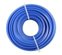 Fil de débroussailleuse carré en nylon 4 mm x 10 m pour débroussailleuse électrique légère à alimentation manuelle pour débroussailleuse et débroussailleuse