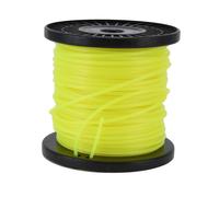 Fil de débroussailleuse - Nosheir - 3 0 mm rond en nylon - Coupe puissante - pour Husqvarna et jardinage intensif - Jaune - 30 m