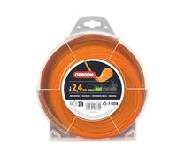 Fil débroussailleuse Rond Nylon Orange ø2.4mm/88m Oregon 69-364-OR