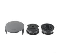 Fil de Débroussailleuse pour Bosch EasyGrass 23 26 18 - Remplacement F016800569 F016800385 avec Couvercle Bobine F016F05320 ABS pour Durable