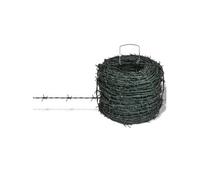 Fil de fer barbelé d enchevêtrement rouleau vert 100 m