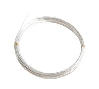 Fil de fer en acier inoxydable Eshan 0,6 mm (calibre 23) 10 m pour loisirs créatifs, décoration, décoration floristique, sculpture, modèle, fabrication de perles