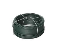 Fil de fer plastifié vert avec support 50m Werka Pro ø 0,9 mm