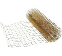 Fil de fer tressé Or Fil de fer décoratif 35cm x 5m pour idées de bricolage et décorations