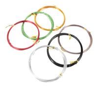 Fil de Formation pour Bonsaï en Aluminium Coloré 6 Pcs