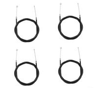 Fil de frein intérieur durable pour trottinette électrique Kamikaze K1 (4 | Noyau en acier haute résistance, longueur précise de 143 cm, convient pour kamikaze pour frein avant K1, boîtier ABS robuste