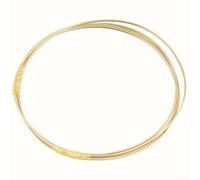 Fil de frette de guitare en laiton avec des propriétés mécaniques exceptionnelles Convient pour différentes tailles d'instruments de 6 mm à 2 4 mm (2,0 mm)