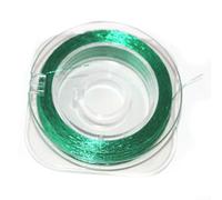 Fil de guidage de canne à pêche en fibre de polyester pour assemblage de canne à pêche et fixation de ligne tressée (vert 300D)