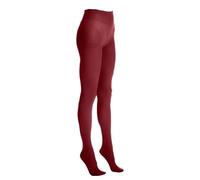 FIL DE JOUR Collant uni bordeaux 50 derniers - Bordeaux, L/XL (3/4)