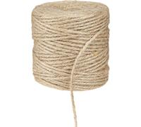 Fil de jute 3mm Rouleau de 100m Naturel Cordon Bricolage Jardin 2pcs