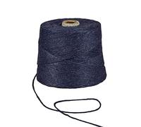Fil de jute bleu, 1 kg, environ Bobine de fil de jute de 500 m 100 % jute sur bobine