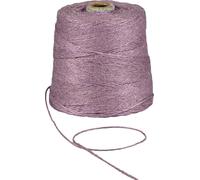 Fil de jute Lila, 500 m, 2 mm, 1 kg, fil de jute pour crochet, macramé, jardinage