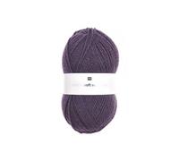 Fil de laine à tricoter Creative Soft Wool Aran - 100GR - Rico Design(...) - 031 Violet Prune 031 Violet Prune G
