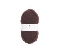 Fil de laine à tricoter Creative Soft Wool Aran - 100GR - Rico Design 032 Marron Moka - 032 Marron Moka 032 Marron Moka
