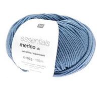 Fil de laine à tricoter ESSENTIALS MERINO DK -(...) - 094 Bleu