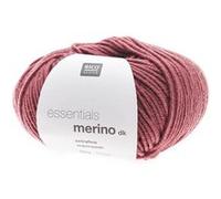 Fil de laine à tricoter ESSENTIALS MERINO DK - Rico Design(...) - 80 Rouge 80 Rouge