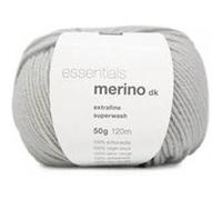 Fil de laine à tricoter ESSENTIALS MERINO DK -(...) - 98 Gris