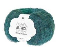 Fil de laine à tricoter Fashion Alpaca Superfine Heavens Big Cloud - 100GR - Rico Design(...) - 10 Forêt Verte 10 Forêt Verte G