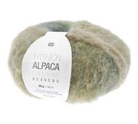 Fil de laine à tricoter Fashion Alpaca Superfine Heavens - Rico Design(...) - 09 Vert Moss 09 Vert Moss